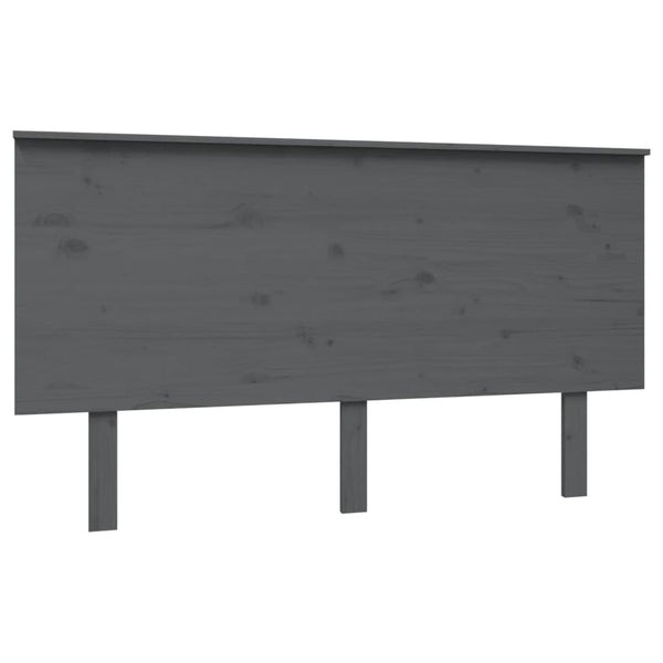 Graues Kopfteil Diamandina 144x6x82,5cm (Kiefer)