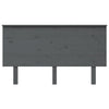 Graues Kopfteil Diamandina 144x6x82,5cm (Kiefer)