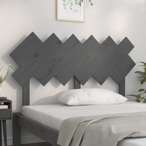 Kopfteil Trinca grau 132x3x81cm (Kiefer)