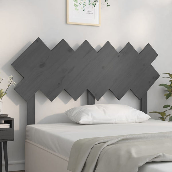 Kopfteil Trinca grau 132x3x81cm (Kiefer)