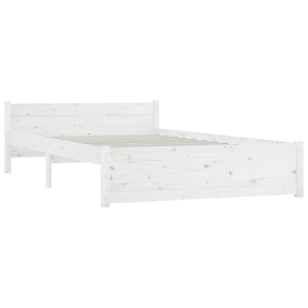 Weißes Bettgestell mit Schubladen Crisostom 150x200cm (Kingsize)