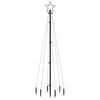 Mehrfarbiger Weihnachtsbaum mit Spitze Armiana 180cm (108 LED-Leuchten)