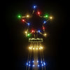 Mehrfarbiger Weihnachtsbaum mit Spitze Armiana 180cm (108 LED-Leuchten)