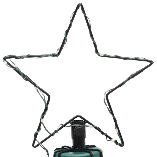 Blauer Weihnachtsbaum mit Spitze Armiana 180cm (108 LED-Lichter)