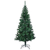 Künstlicher Weihnachtsbaum Condrea 210cm mit farbigen Spitzen (PVC), grün