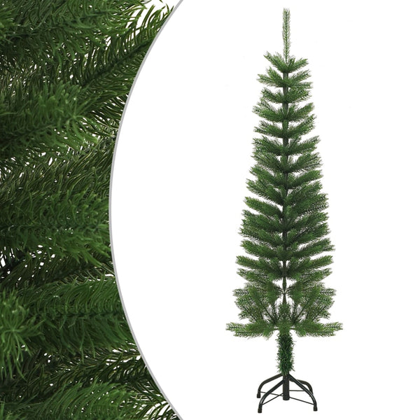 Dünner künstlicher Weihnachtsbaum Hildegarg 150 cm mit Ständer (Fr)