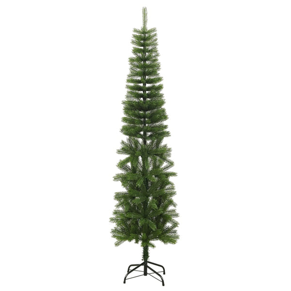 Schlanker künstlicher Weihnachtsbaum mit Ständer Hildegarg 240cm (pe)