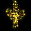 Grüner Weihnachtskaktus mit Ständer und LED-Lichtern Ghomi 180cm (PVC)