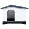 Harmaa koirankoppi Tr 90,5x68x66cm (polypropeeni)