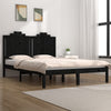 Schwarzes Bettgestell Improex 140x190cm (Kiefer)