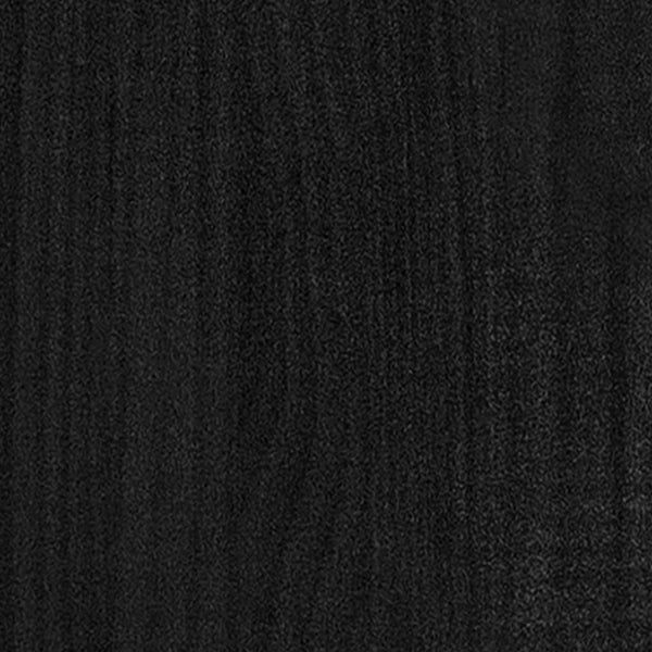 Schwarzes Bettgestell Glennis 140x190cm (Kiefer)