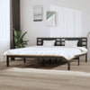 Bettgestell Codru Grau 200x200cm (Kiefer)