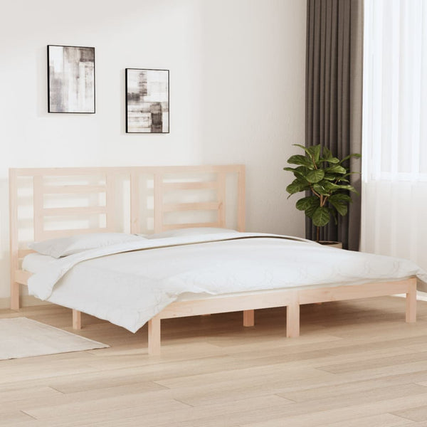 Bettgestell Getina 200x200cm (Kiefer)