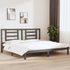 Graues Bettgestell Getina 200x200cm (Kiefer)