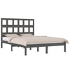 Graues Bettgestell Ingineru 200x200cm (Kiefer)