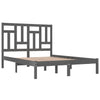Graues Bettgestell Sibylla 200x200cm (Kiefer)