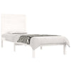 Bettgestell Essence weiß 75x190cm (Holz Einzelbett)