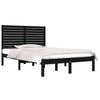 Schwarzes Bettgestell Essence 135x190cm (Doppelbett)