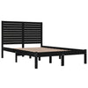 Schwarzes Bettgestell Essence 135x190cm (Doppelbett)