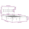Bettgestell Aurama 160x200cm (Holz)