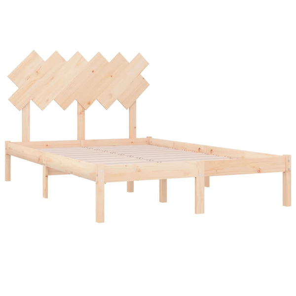 Sängynrunko Bec 120x190cm (small double puu)