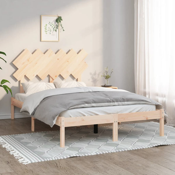 Sängynrunko Bec 120x190cm (small double puu)