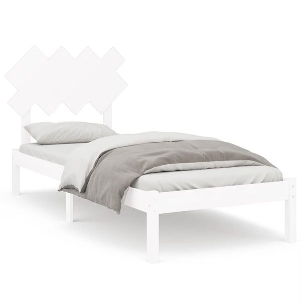Bettrahmen Bec 90x200cm (Holz) Weiß