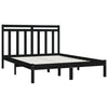 Schwarzer Bettrahmen Loren 150x200cm (Kingsize)