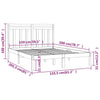 Schwarzer Bettrahmen Loren 150x200cm (Kingsize)