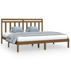 Bettrahmen Loren 200x200cm (Holz), honigbraun