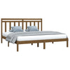 Bettrahmen Loren 200x200cm (Holz), honigbraun
