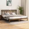 Bettrahmen Loren 200x200cm (Holz), honigbraun