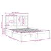 Bettrahmen Sisu 135x190cm (Doppelbett)