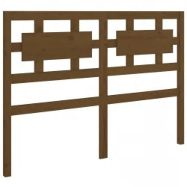 Honigbrauner Bettrahmen Matioc 200x200cm (Holz)