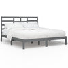 Bettgestell Mea Grau 200x200cm (Holz)