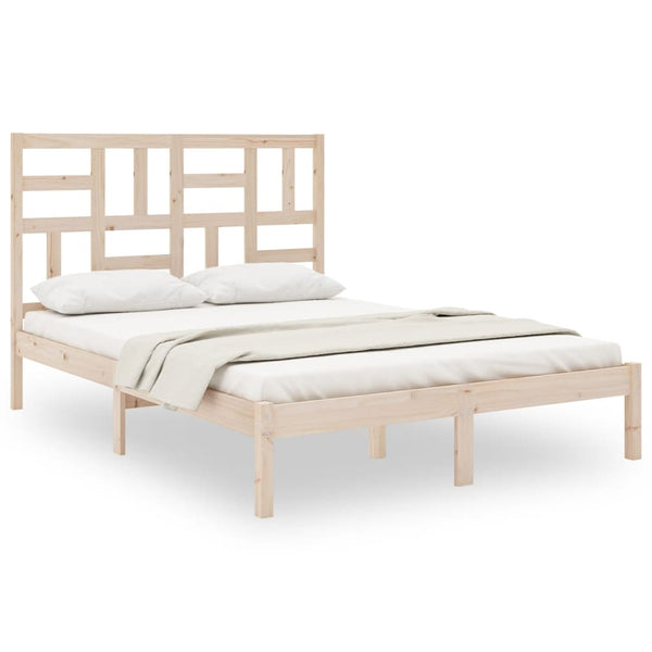 Bettgestell Marigena 120x190cm (Holz, kleines Doppelbett)
