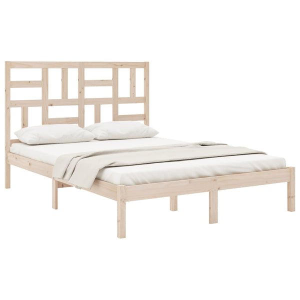 Bettgestell Marigena 120x190cm (Holz, kleines Doppelbett)