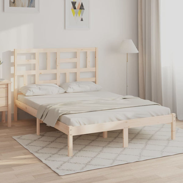 Bettgestell Marigena 120x190cm (Holz, kleines Doppelbett)