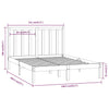 Bettgestell Zakaria 135x190cm (Doppelbett)