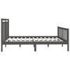 Graues Bettgestell Flos 200x200cm (Kiefer)