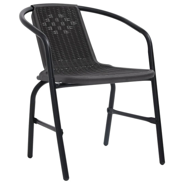 Gartensessel Balaj (8 Stk. Polyrattan und Stahl 110 kg)