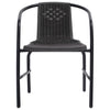 Gartensessel Balaj (8 Stk. Polyrattan und Stahl 110 kg)