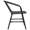 Gartensessel Balaj (8 Stk. Polyrattan und Stahl 110 kg)
