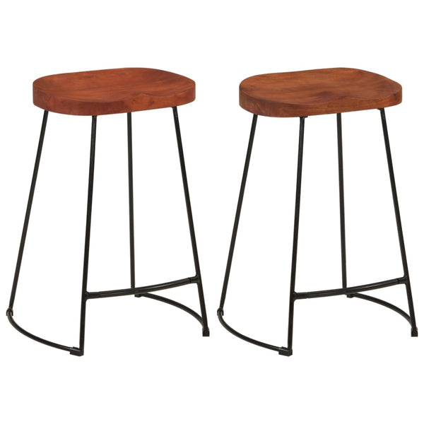 Gavin Barhocker Zeldesan 45x40x63cm (2 St. Mangoholz)