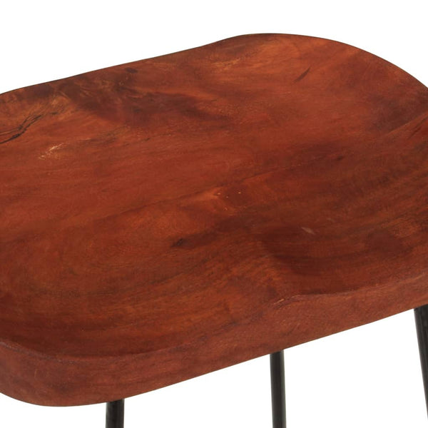 Gavin Barhocker Zeldesan 45x40x63cm (2 St. Mangoholz)