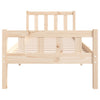 Bettrahmen Jinca 75x190cm (Holz, kleines Einzelbett)