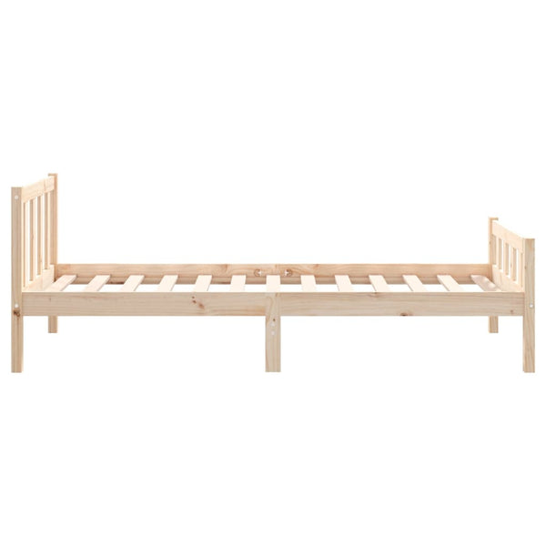 Bettgestell Jinca 90x190cm (Holz Einzel)
