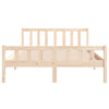 Bettgestell Jinca 120x190cm (Holz Small Double)