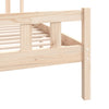 Bettgestell Jinca 120x190cm (Holz Small Double)