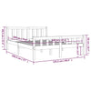 Bettgestell Jinca 120x190cm (Holz Small Double)